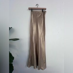 NEW Top Shop Golden Skirt size 6